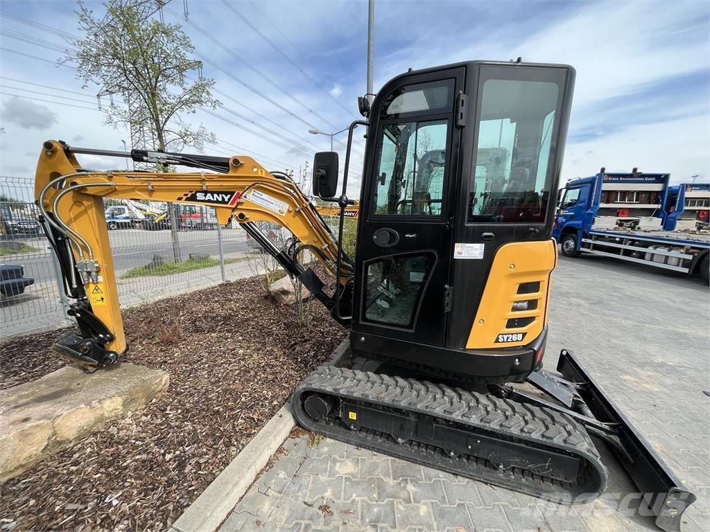 Sany SY 26 U ミニ油圧ショベル 7t以下（ミニユンボ・ミニディガー）