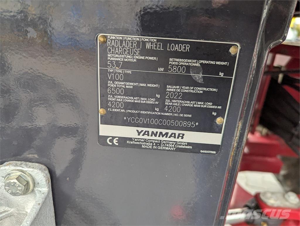 Yanmar V100 ホイールローダー・タイヤショベル