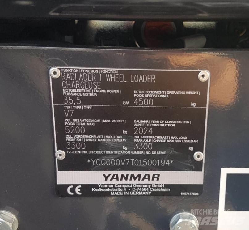 Yanmar V7 HW ホイールローダー・タイヤショベル