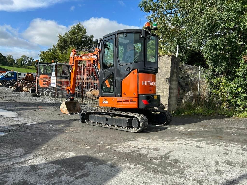 Hitachi 2019 ZX26U-6 大型油圧ショベル12t以上（パワーショベル・ユンボ）