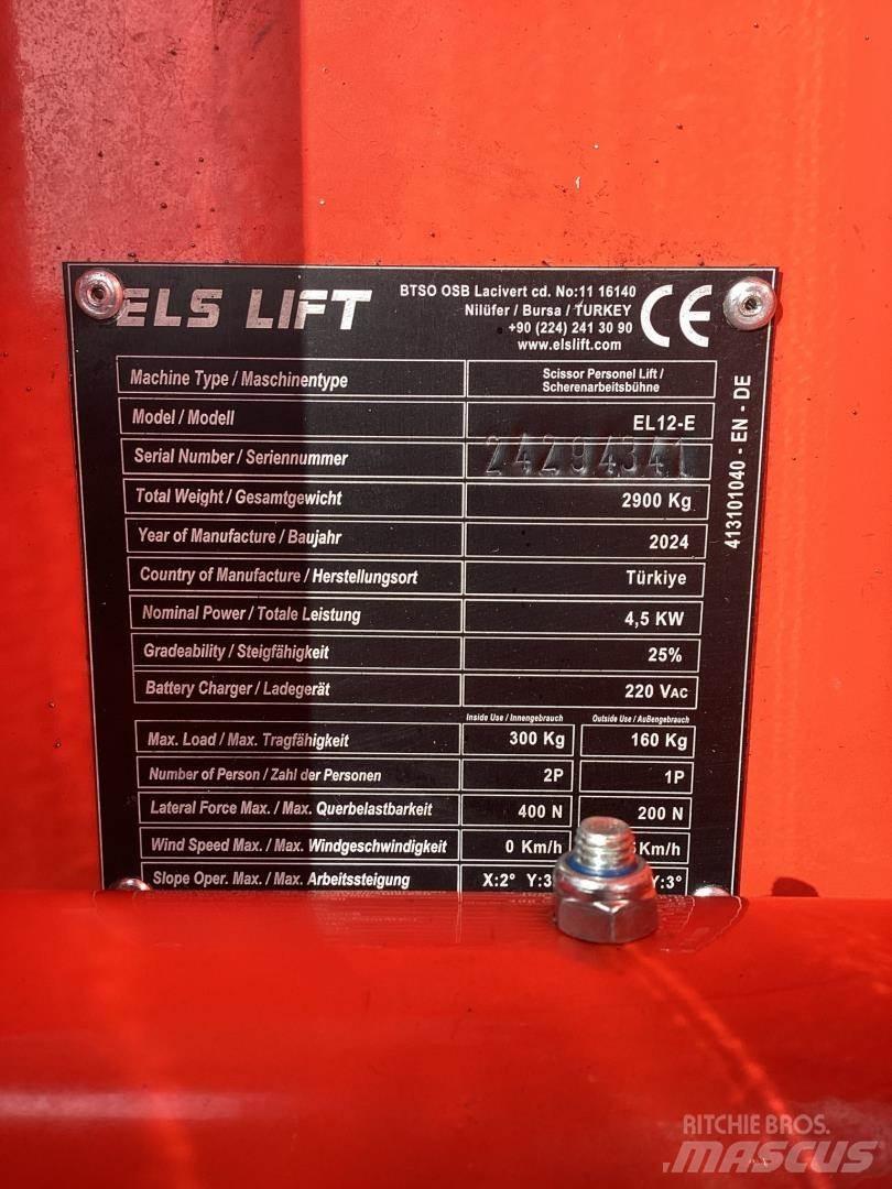 ELS LIFT EL12E シザースリフト