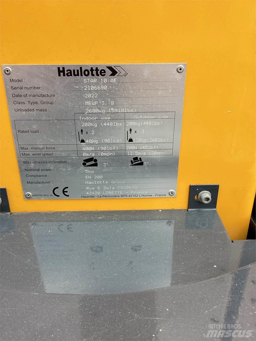 Haulotte Star10 垂直昇降型リフト