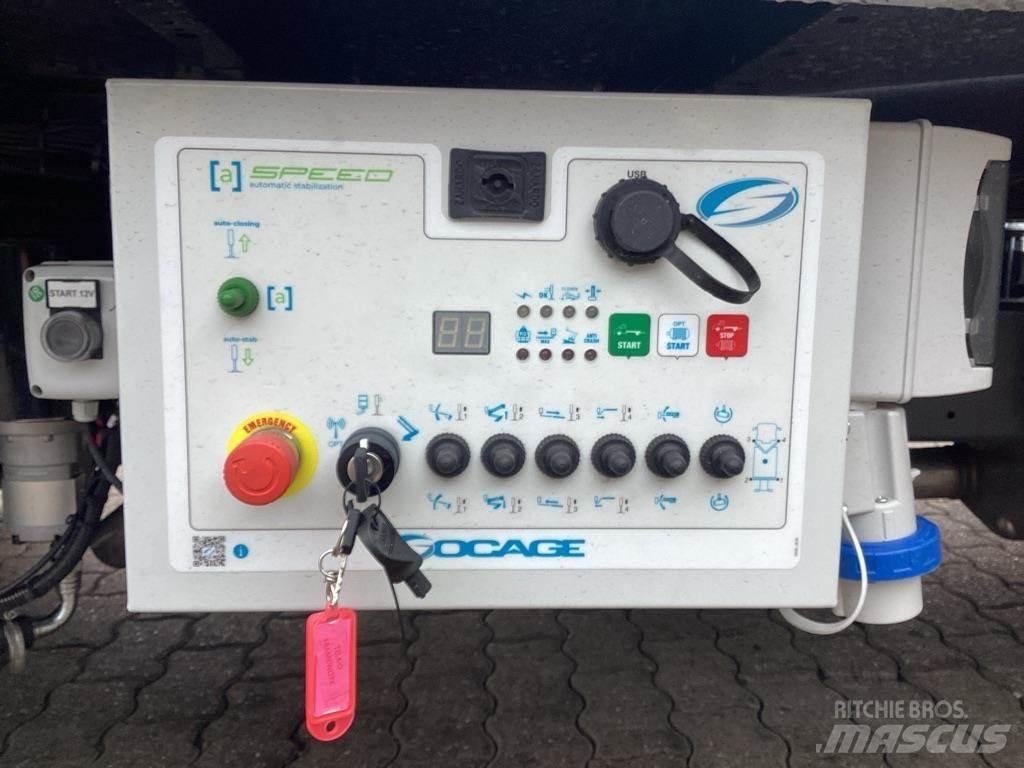 Socage 20D-Speed トラック高所作業車