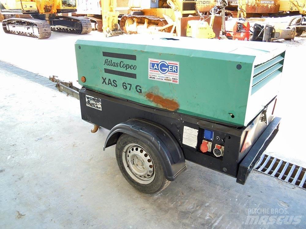 Atlas Copco XAS 67G コンプレッサー