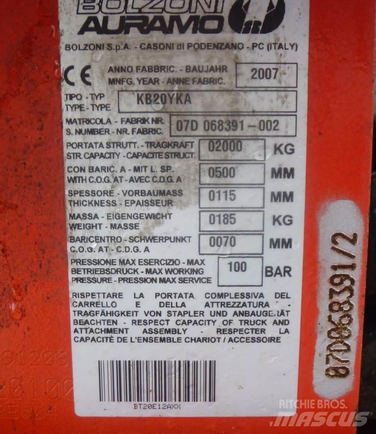 Bolzoni KB20YKA マテリアルハンドリング-その他