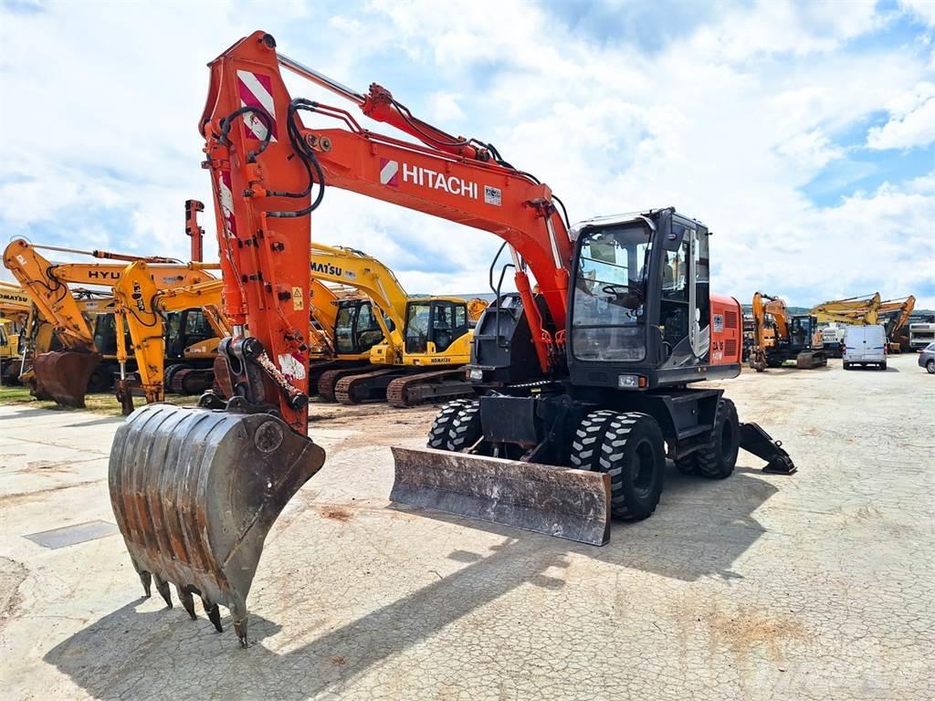 Hitachi ZX140W-3 ホイール式油圧ショベル（パワーショベル・ユンボ・バックホー）