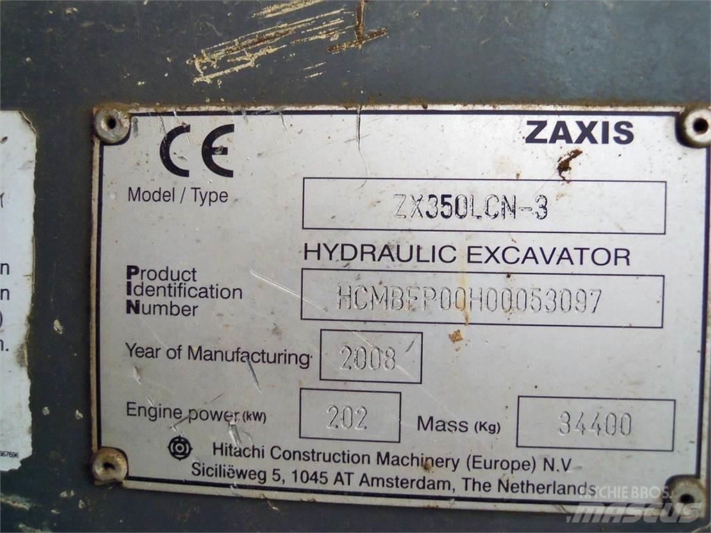 Hitachi ZX350LCN-3 大型油圧ショベル12t以上（パワーショベル・ユンボ）