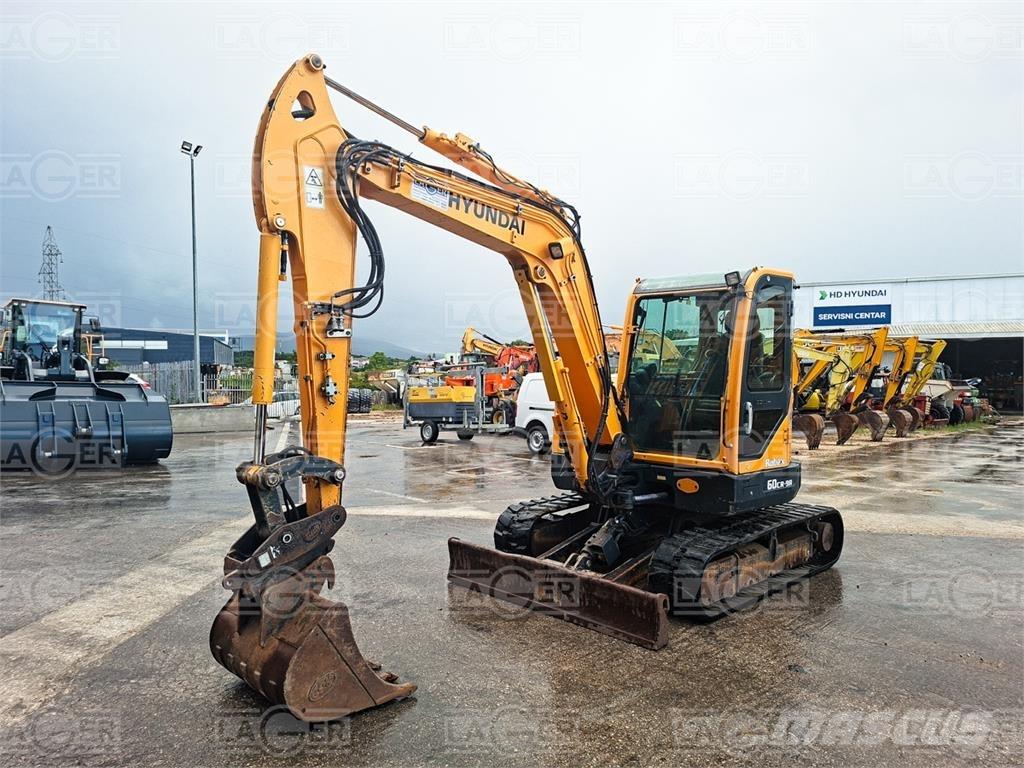 Hyundai 60CR-9A ミニ油圧ショベル 7t以下（ミニユンボ・ミニディガー）