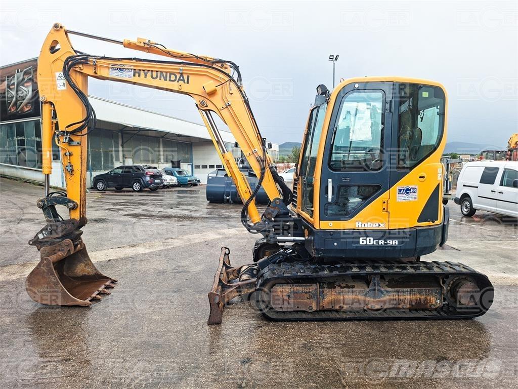 Hyundai 60CR-9A ミニ油圧ショベル 7t以下（ミニユンボ・ミニディガー）