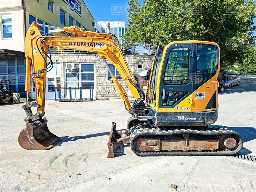 Hyundai 60CR-9A ミニ油圧ショベル 7t以下（ミニユンボ・ミニディガー）