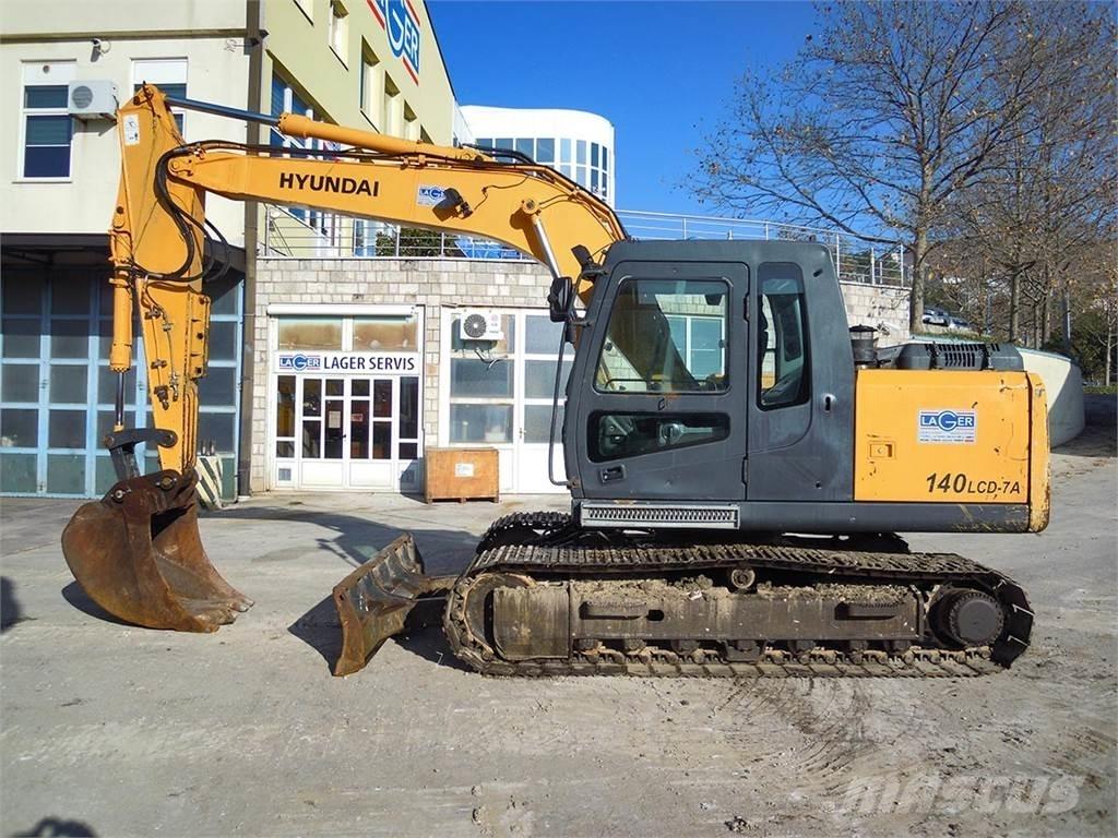 Hyundai R140LCD-7A 大型油圧ショベル12t以上（パワーショベル・ユンボ）