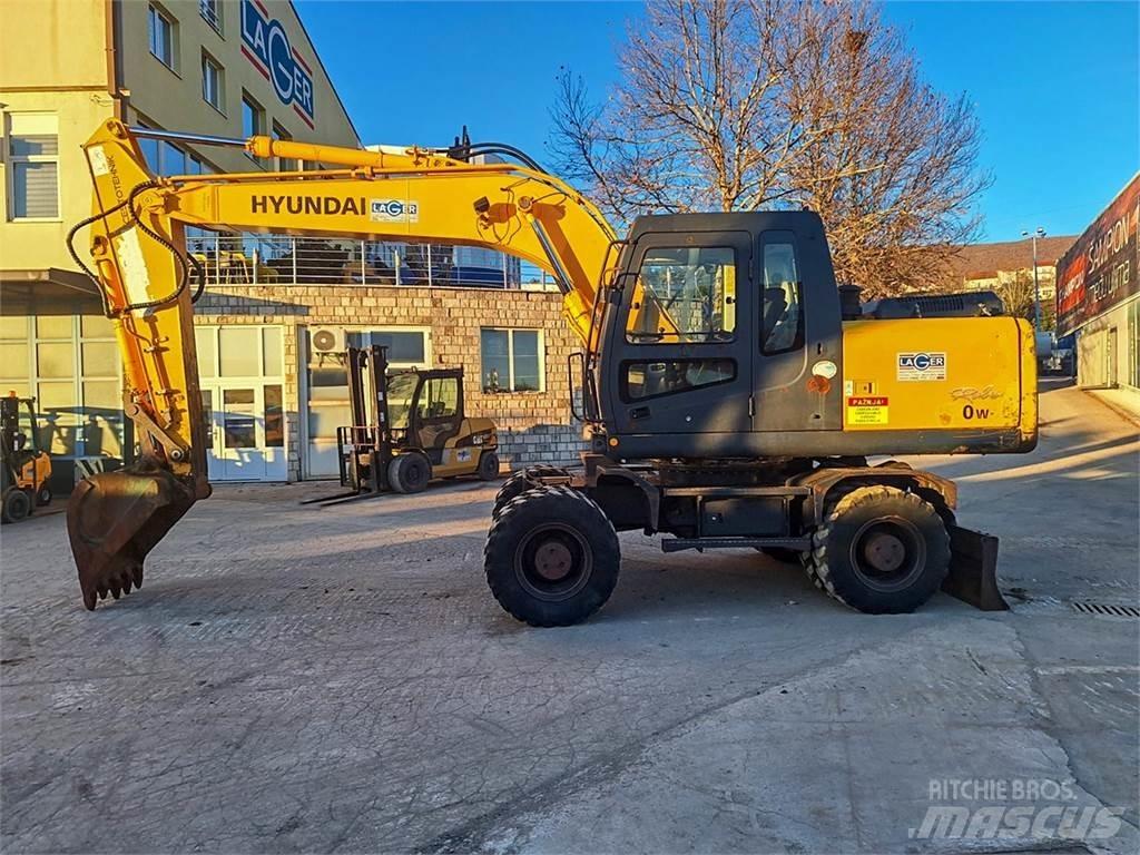 Hyundai R170W-7A ホイール式油圧ショベル（パワーショベル・ユンボ・バックホー）