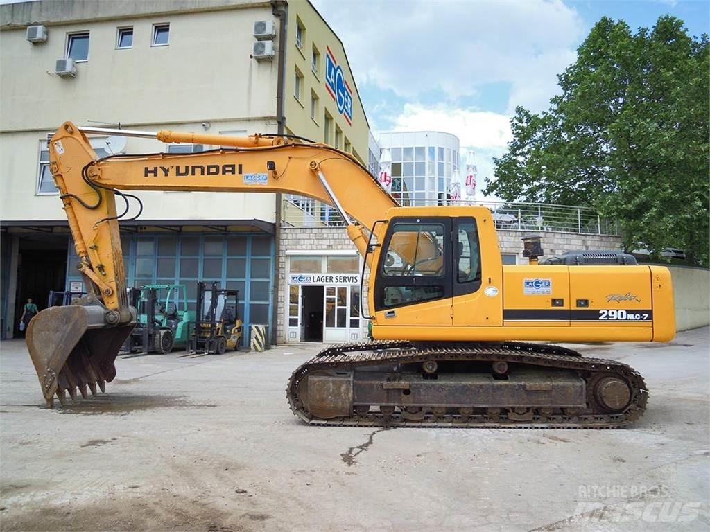 Hyundai R290NLC-7 大型油圧ショベル12t以上（パワーショベル・ユンボ）
