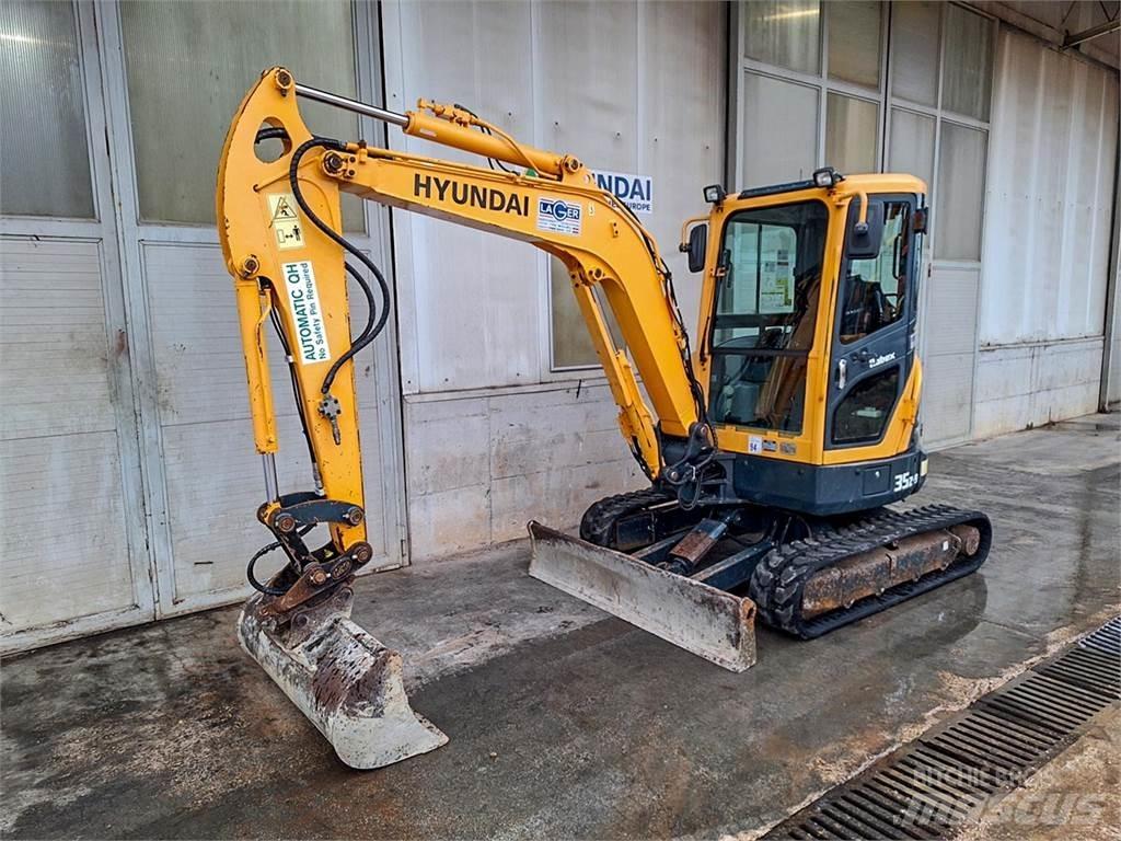 Hyundai R35Z-9 ミニ油圧ショベル 7t以下（ミニユンボ・ミニディガー）