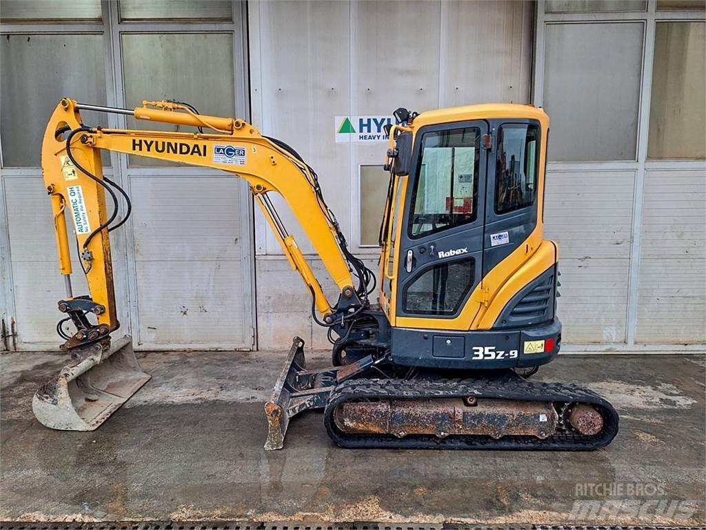 Hyundai R35Z-9 ミニ油圧ショベル 7t以下（ミニユンボ・ミニディガー）