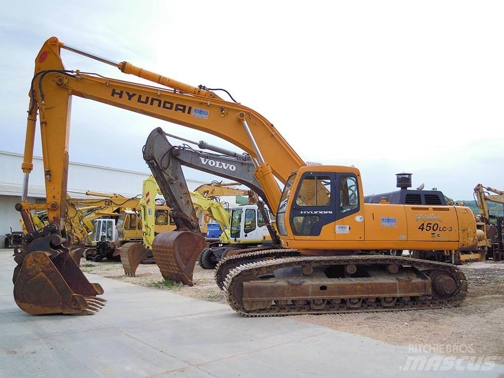 Hyundai R450LC-3 大型油圧ショベル12t以上（パワーショベル・ユンボ）