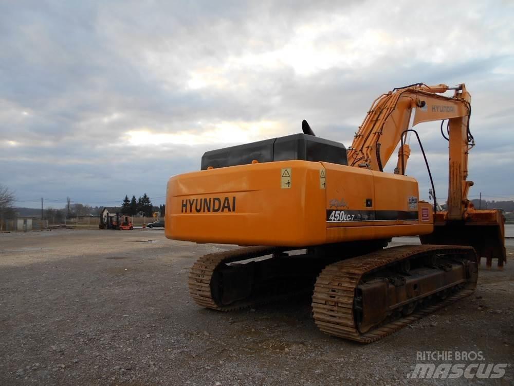 Hyundai R450LC-7 大型油圧ショベル12t以上（パワーショベル・ユンボ）