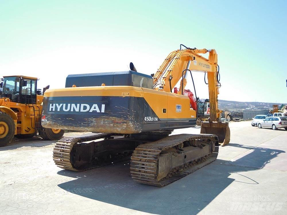 Hyundai R450LC-7A 大型油圧ショベル12t以上（パワーショベル・ユンボ）