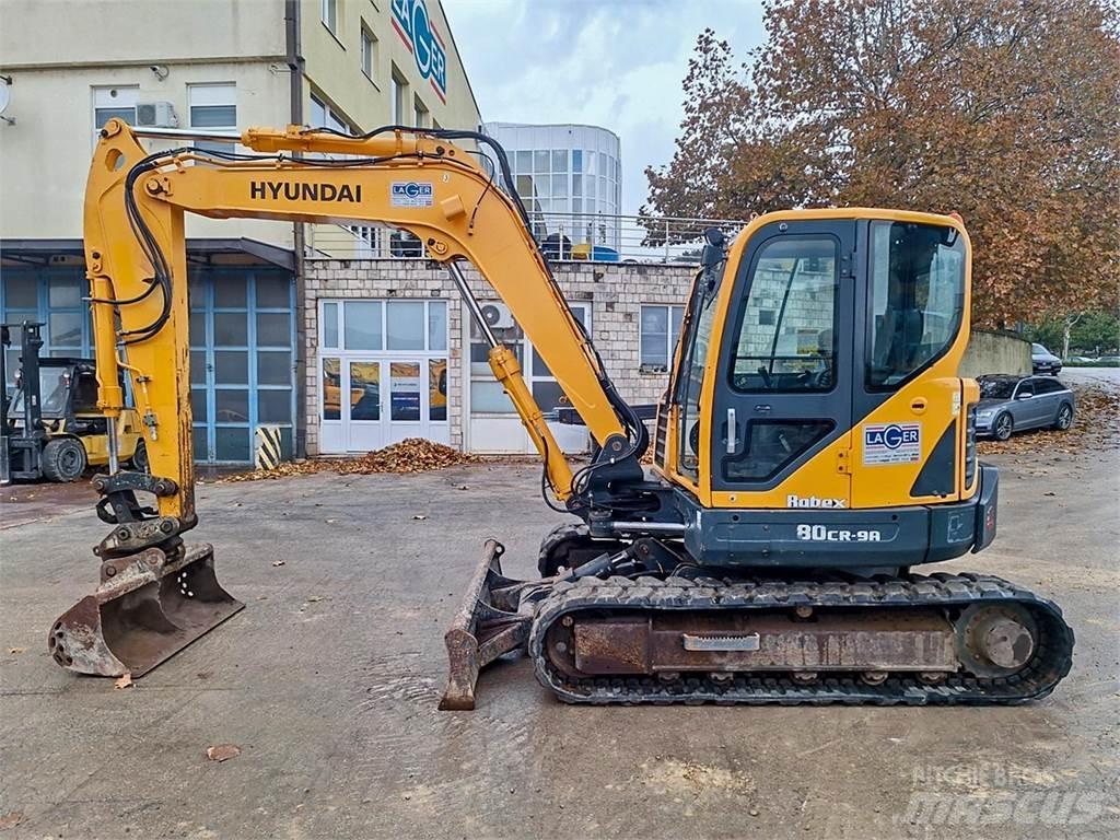 Hyundai R80CR-9A ミニ油圧ショベル 7t以下（ミニユンボ・ミニディガー）