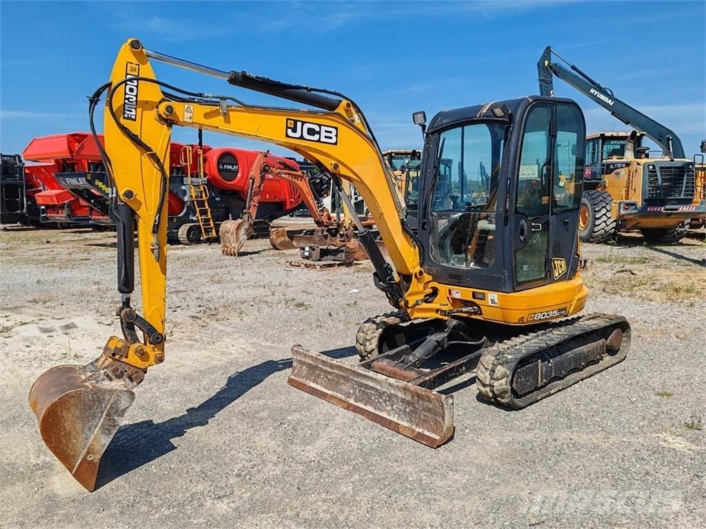 JCB 8035 ZTS ミニ油圧ショベル 7t以下（ミニユンボ・ミニディガー）