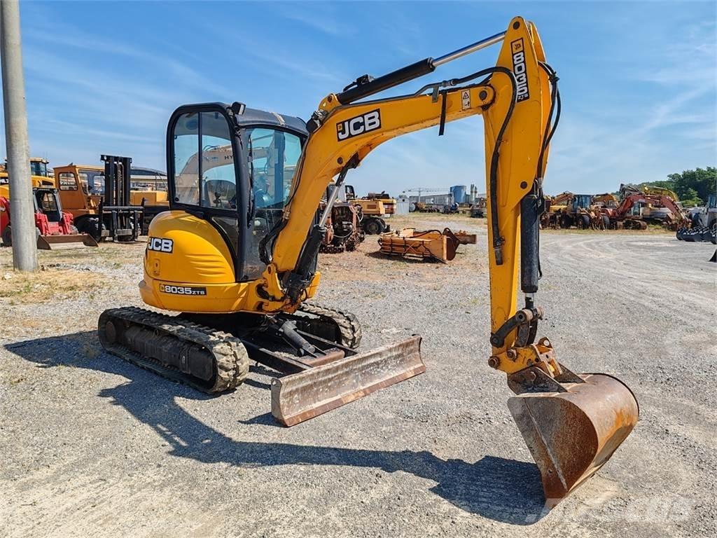 JCB 8035 ZTS ミニ油圧ショベル 7t以下（ミニユンボ・ミニディガー）