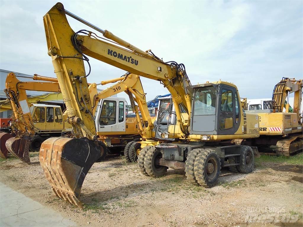Komatsu PW170ES-6K ホイール式油圧ショベル（パワーショベル・ユンボ・バックホー）