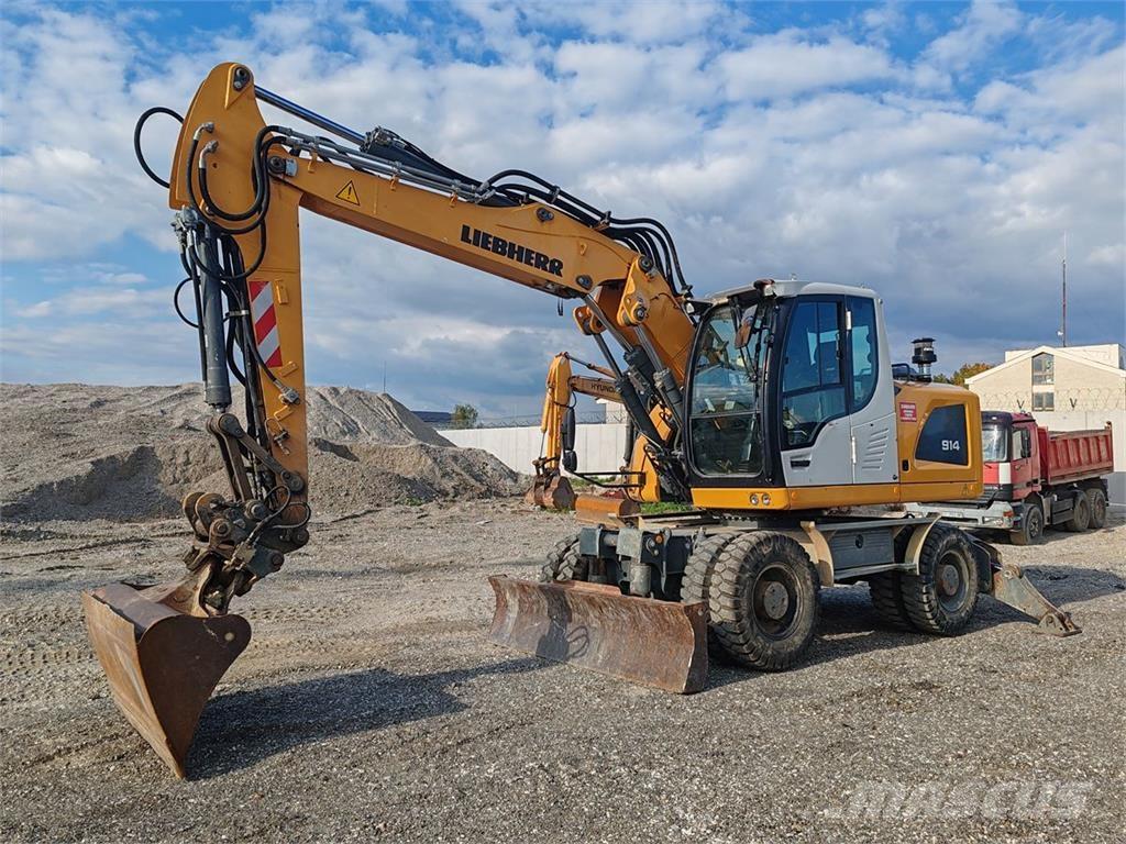 Liebherr A 914 Litronic ホイール式油圧ショベル（パワーショベル・ユンボ・バックホー）