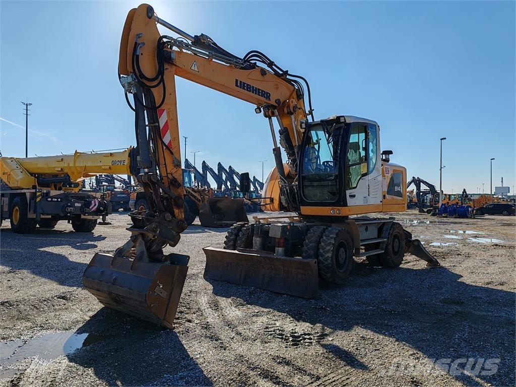 Liebherr A 914 Litronic ホイール式油圧ショベル（パワーショベル・ユンボ・バックホー）