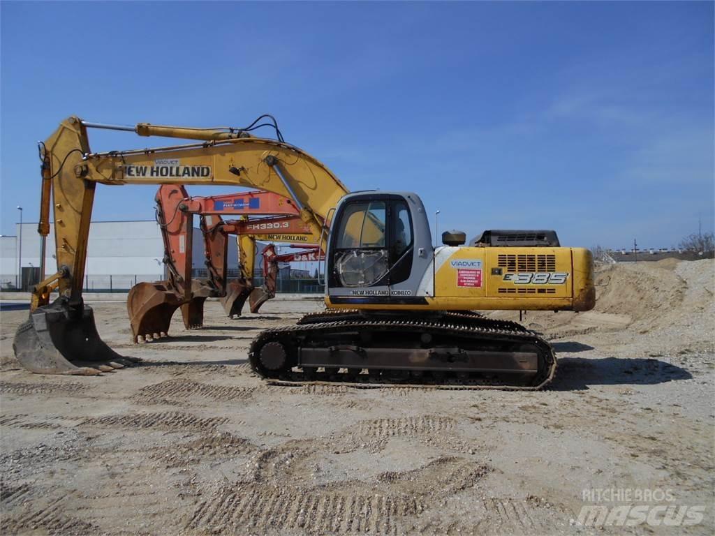 New Holland E385EL 大型油圧ショベル12t以上（パワーショベル・ユンボ）