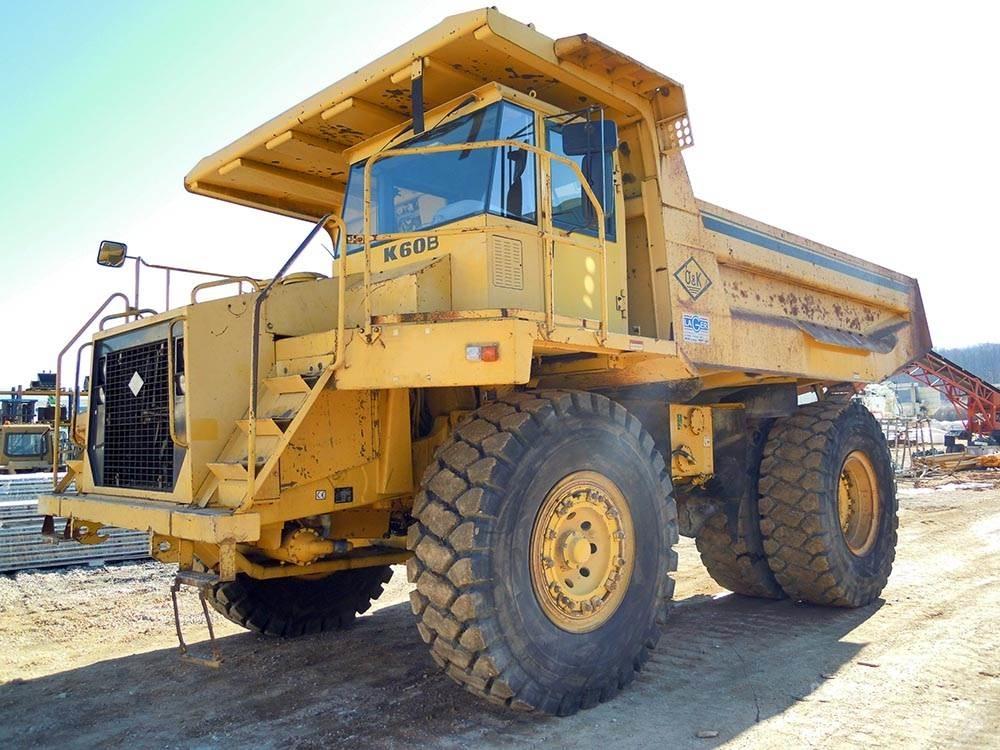 O&K TEREX K60B サイト　ダンプ