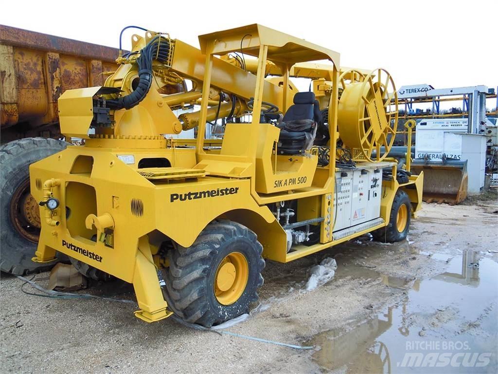 Putzmeister SIK A PM 500 コンクリートポンプ車
