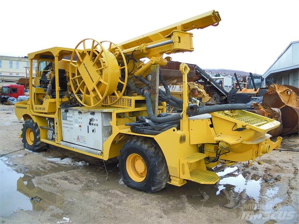 Putzmeister SIK A PM 500 コンクリートポンプ車