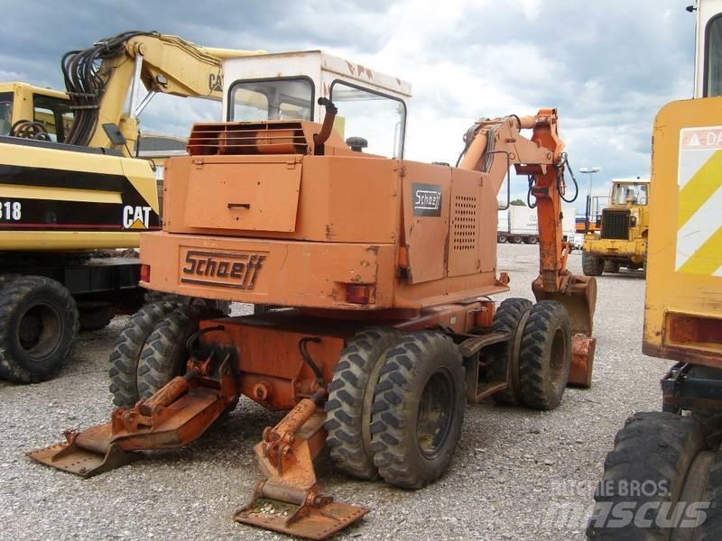 Schaeff HML 40 ホイール式油圧ショベル（パワーショベル・ユンボ・バックホー）