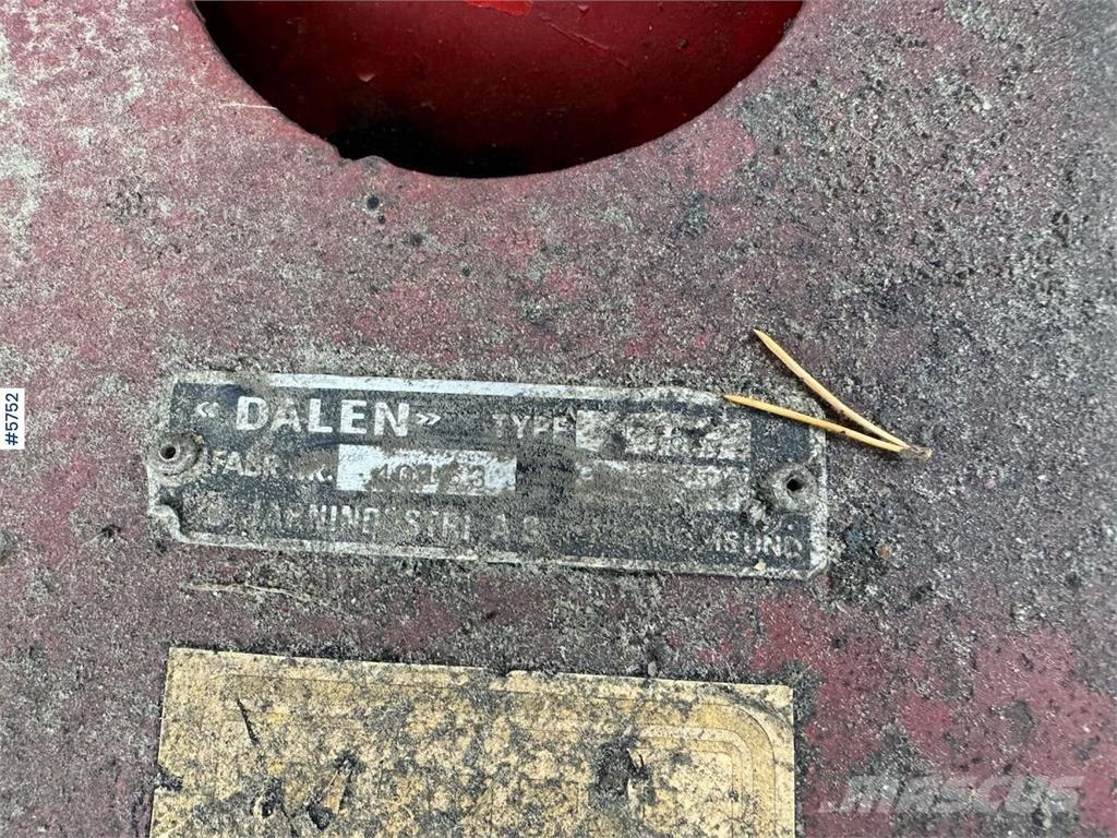Dalen 1278 スノーブレードとプラウ