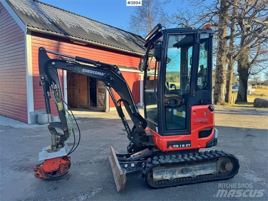 Euromach ES18ZT 大型油圧ショベル12t以上（パワーショベル・ユンボ）