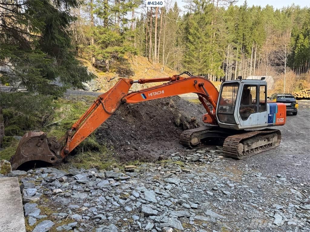 Hitachi EX120-2 大型油圧ショベル12t以上（パワーショベル・ユンボ）