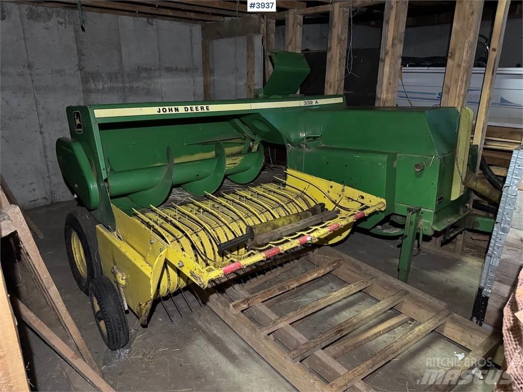 John Deere 332 A その他収穫設備