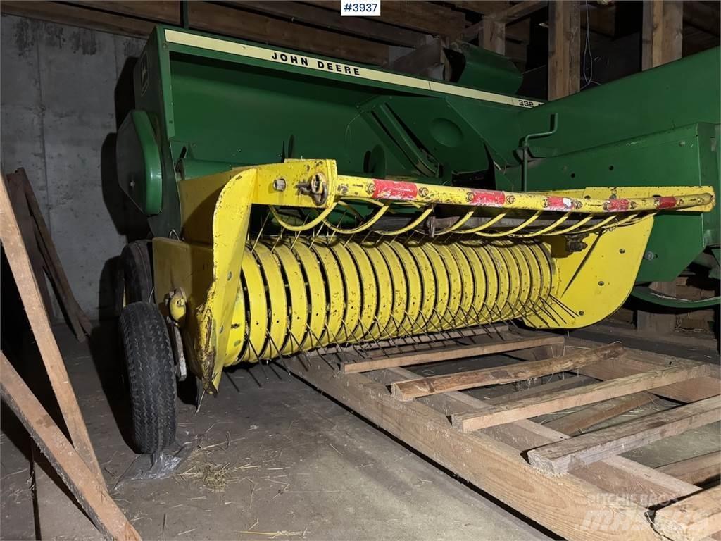 John Deere 332 A その他収穫設備