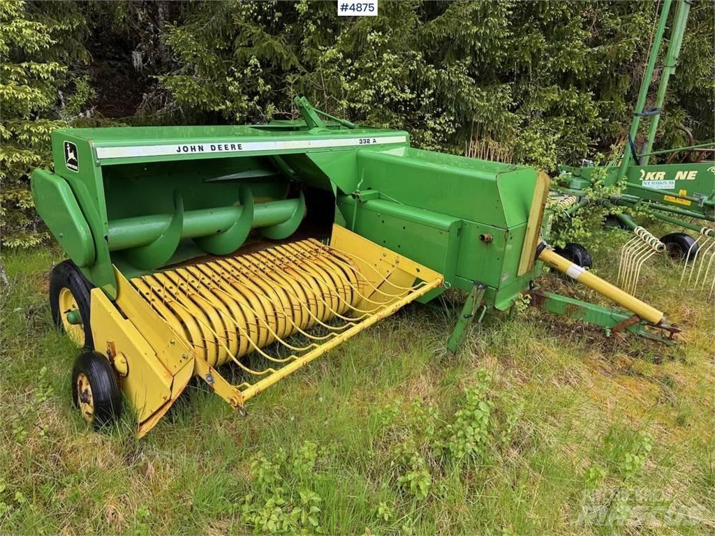 John Deere 332 A その他収穫設備