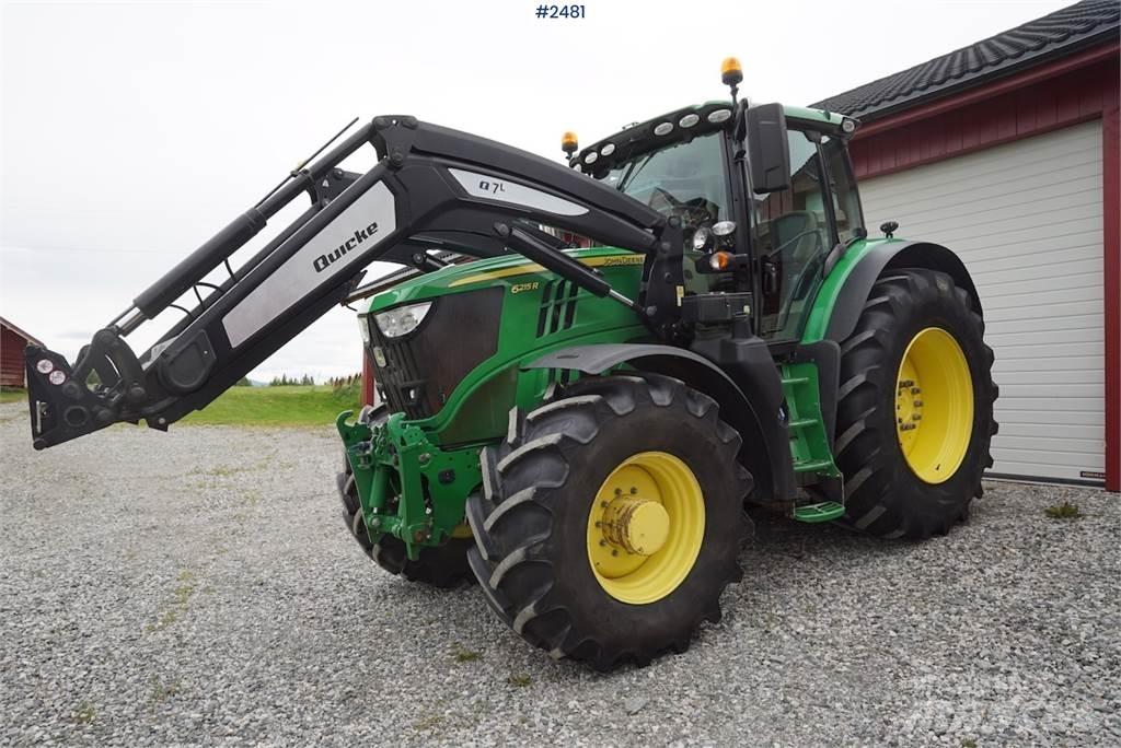 John Deere 6215R トラクター