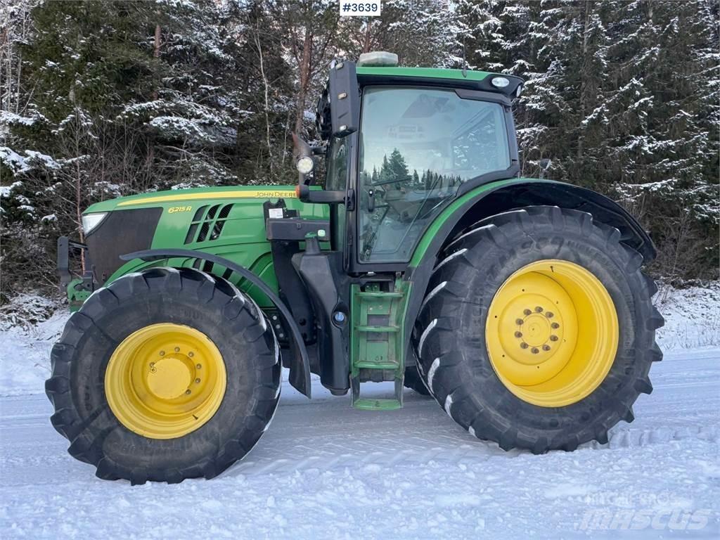 John Deere 6215R トラクター