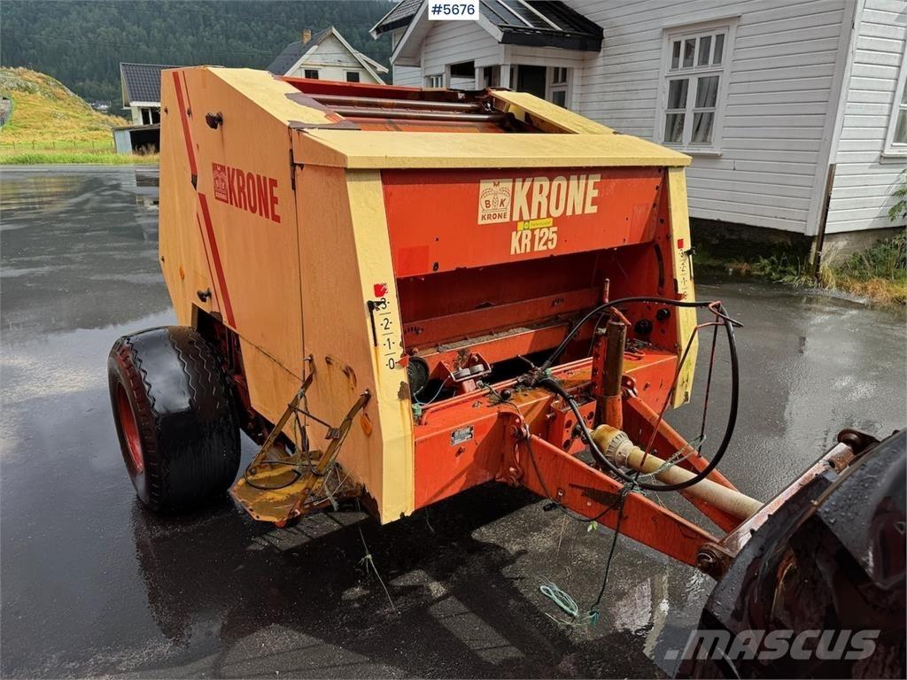 Krone KR 125 その他収穫設備