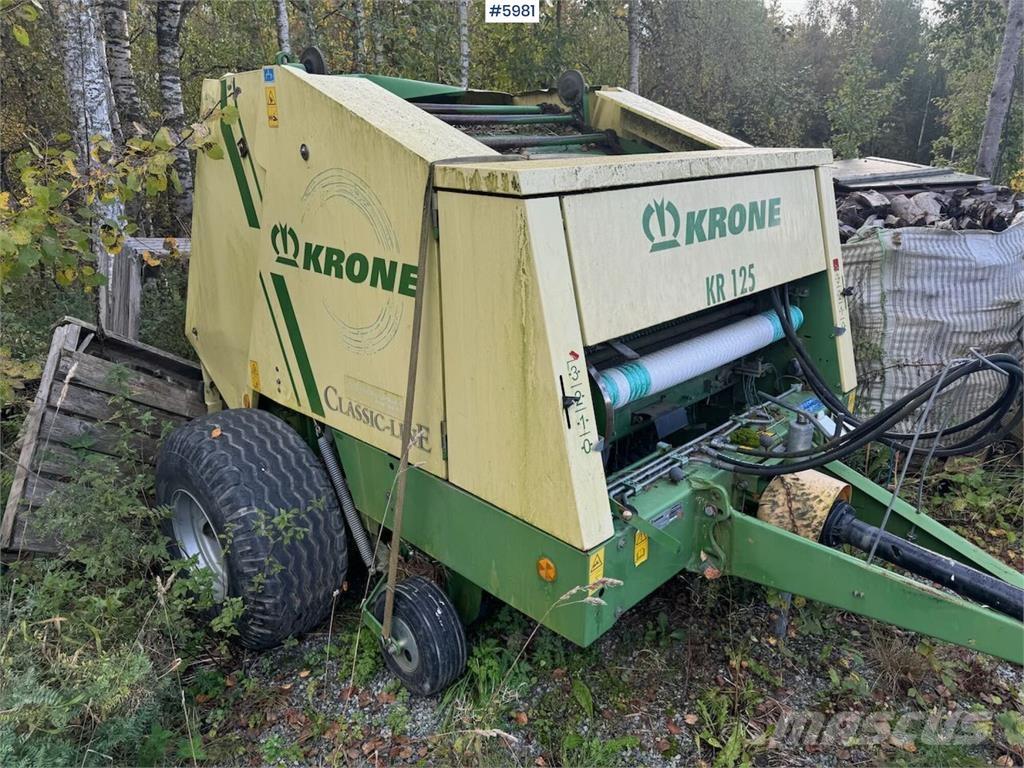 Krone KR 125 その他収穫設備
