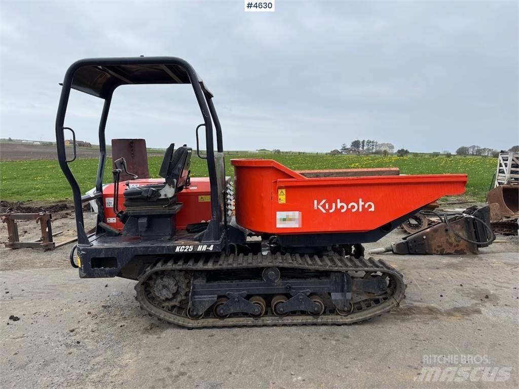 Kubota KC250HR-4 サイト　ダンプ