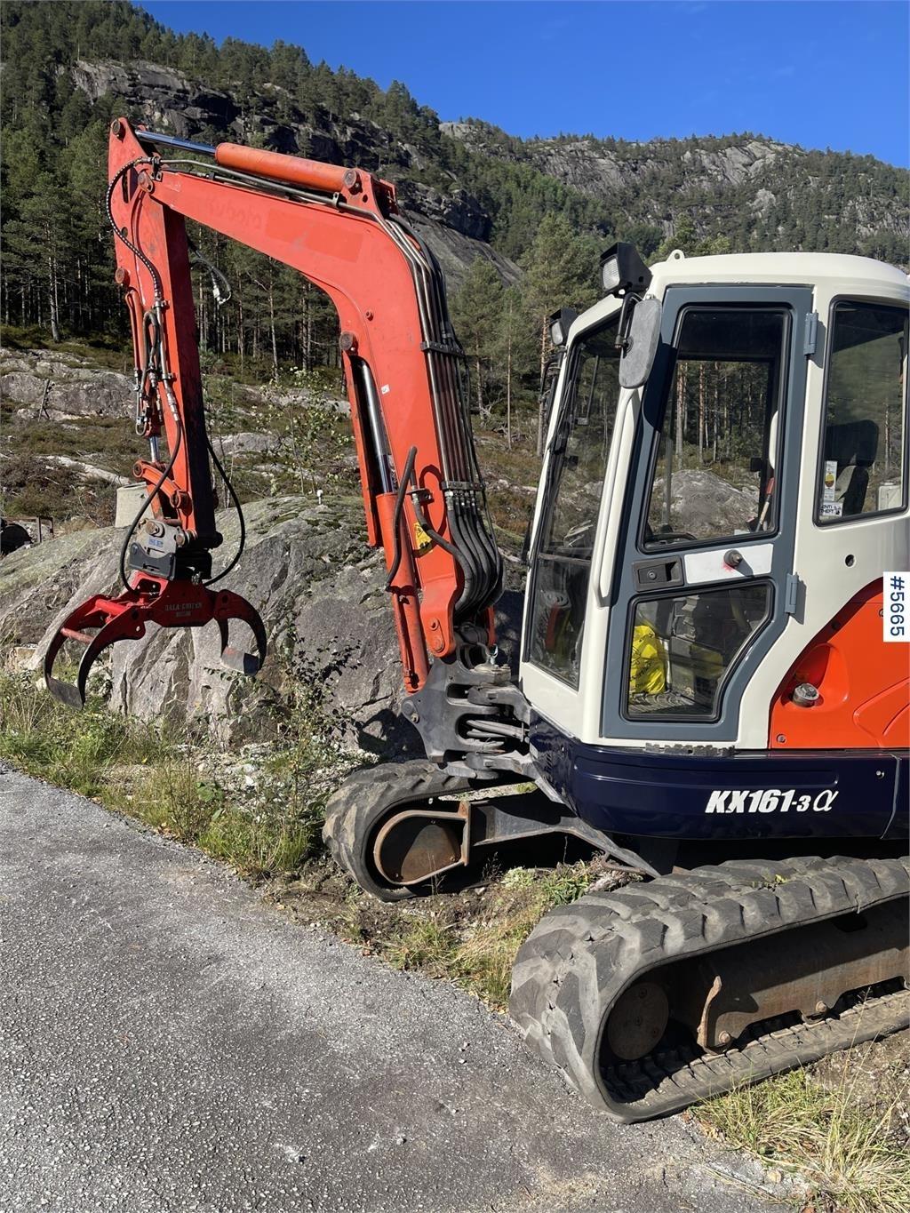 Kubota KX 161-3 大型油圧ショベル12t以上（パワーショベル・ユンボ）
