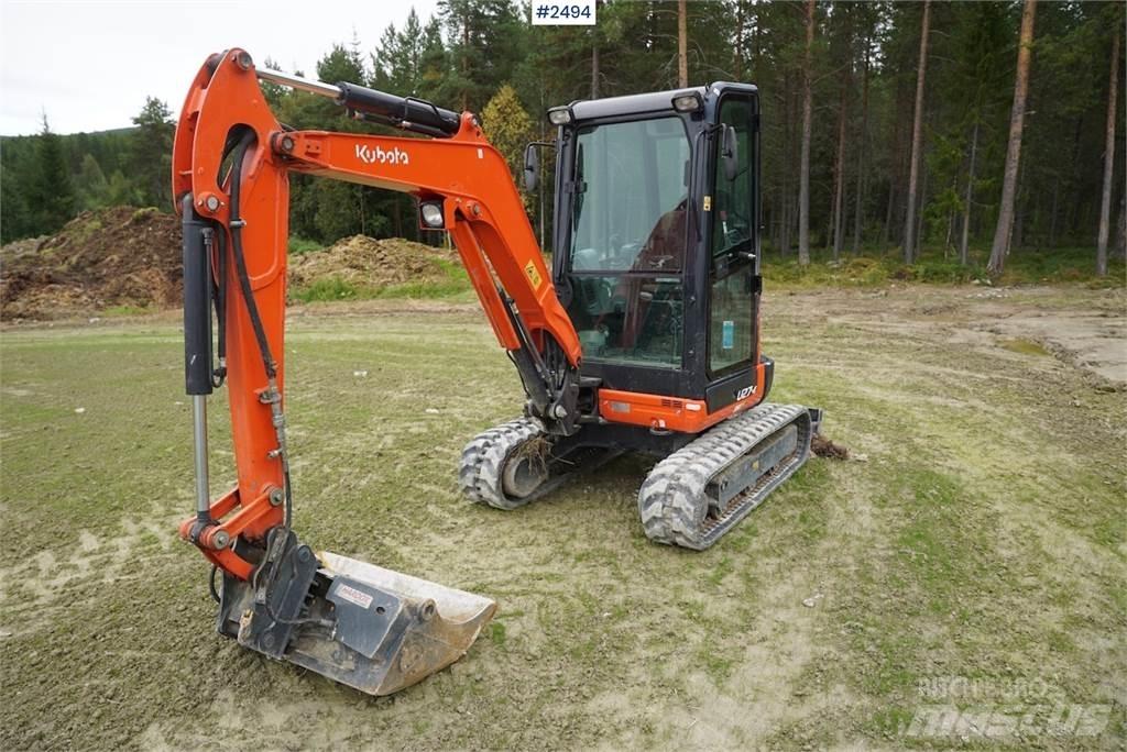 Kubota U27-4 大型油圧ショベル12t以上（パワーショベル・ユンボ）