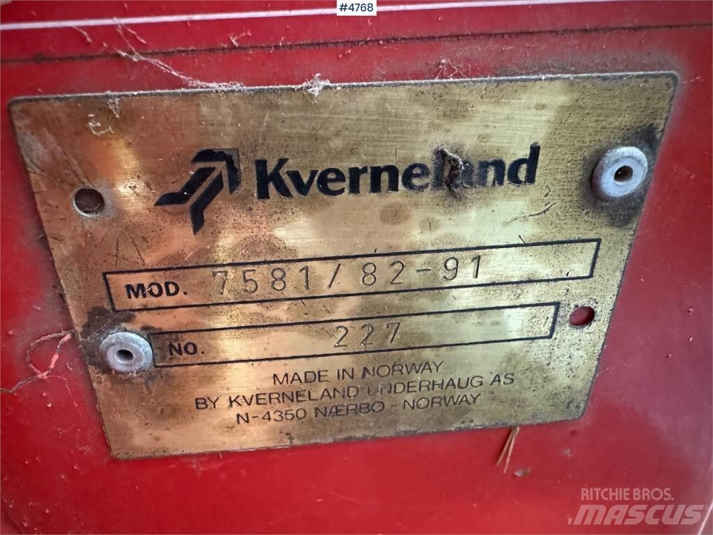 Kverneland 7581 その他収穫設備