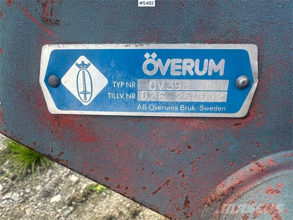  Øverum CV 398 H その他耕運機とアクセサリー・アタッチメント