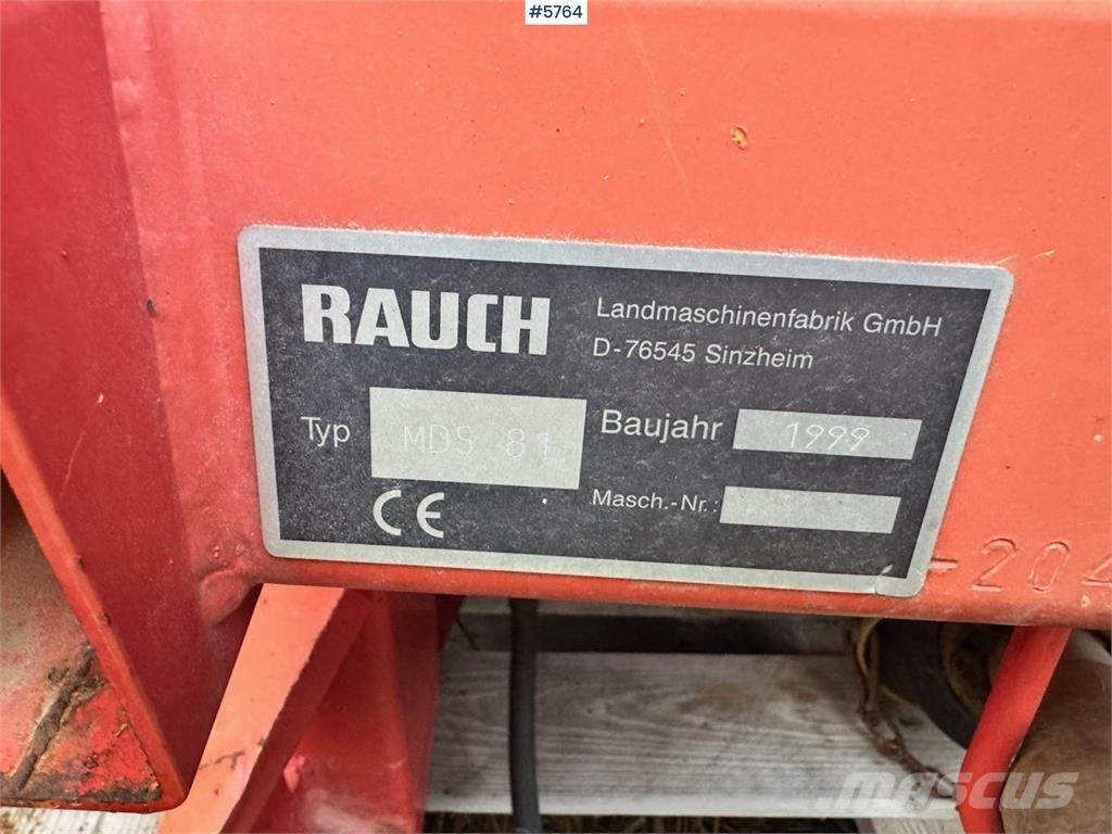 Rauch MDS 81 ドリル