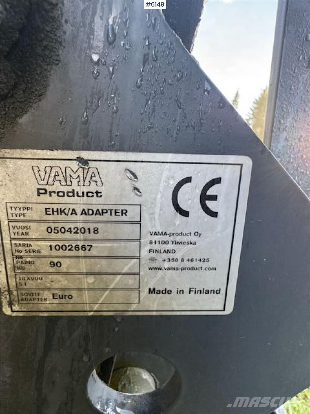 Vama Frontkost 牽引型スプレイヤー